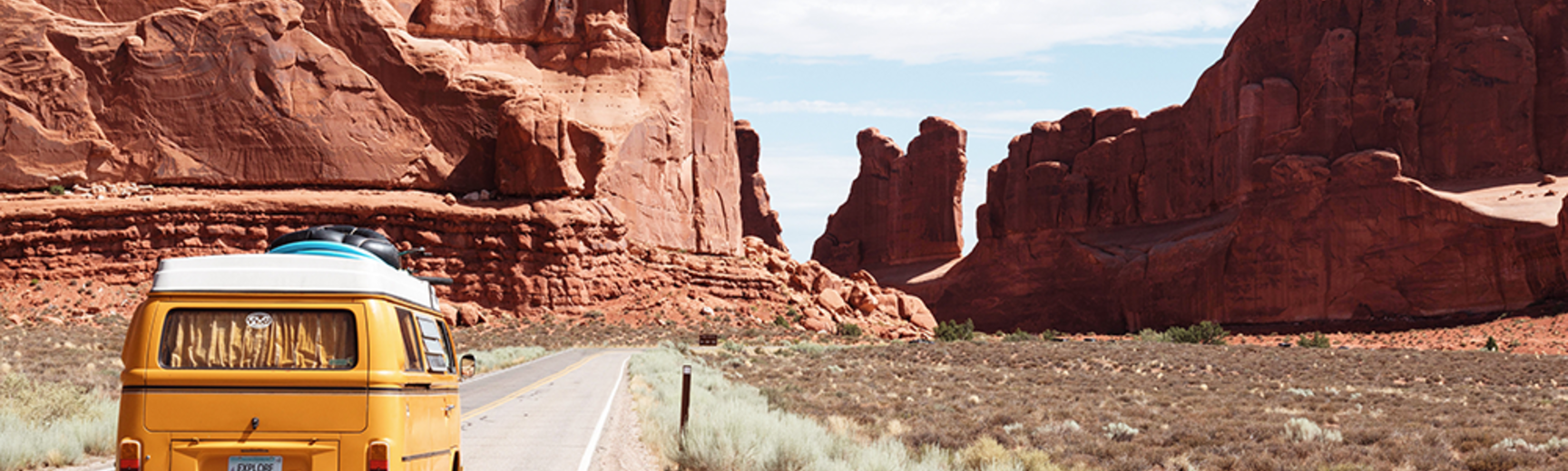 Camper van on a journey CREDIT:dino reichmuth via unsplash