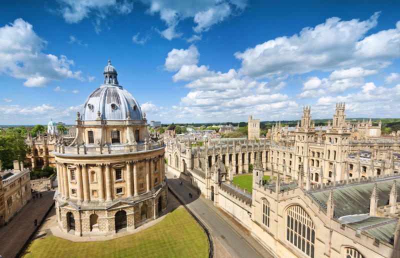 Radcliffe Square in summer
