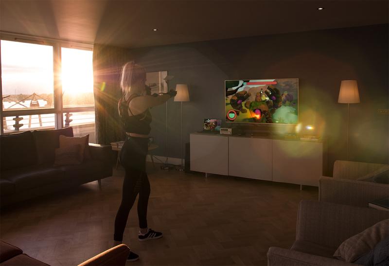 QUELL image of athlete engaging in the game QUELL image of athlete engaging in the game
