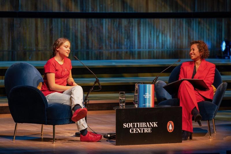 Portrait of Greta Thunberg on October 30 2022 Portrait of Greta Thunberg on October 30 2022