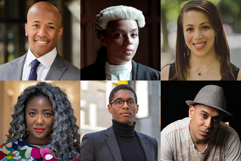 Eric Clement, Alexandra Wilson, Naomi Kellman, Anne-Marie Imafidon, Warren Stanislaus, Des Oliver Eric Clement, Alexandra Wilson, Naomi Kellman, Anne-Marie Imafidon, Warren Stanislaus, Des Oliver