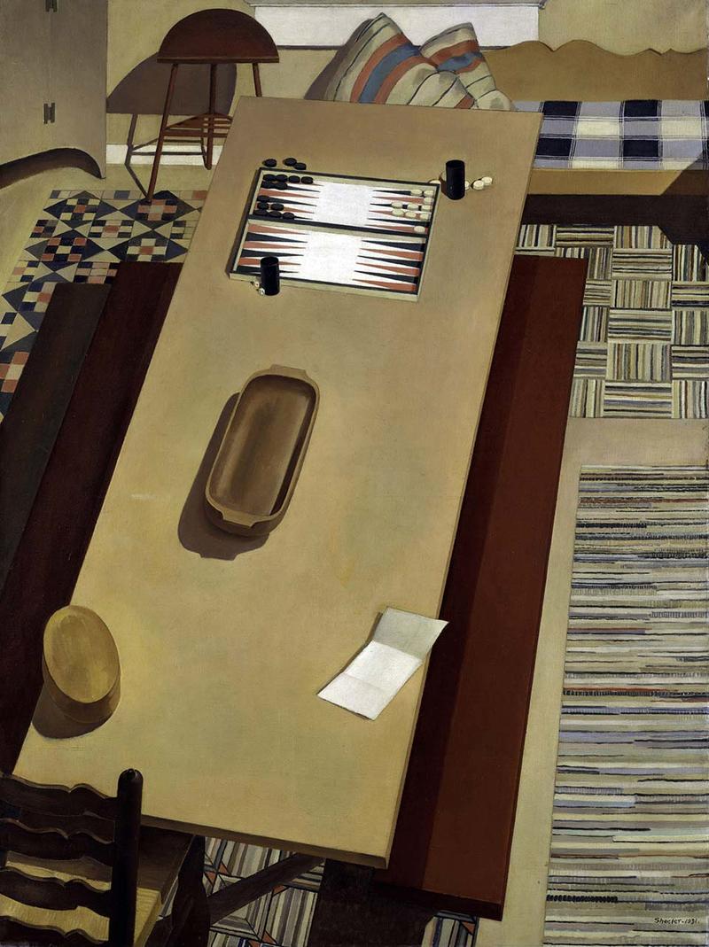 A painting - Charles Sheeler’s Americana (1931)