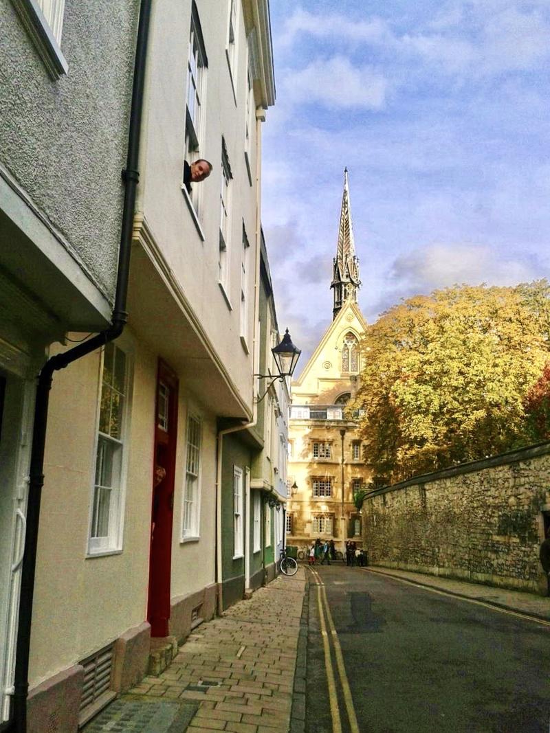 Ship Street A view up Ship Street towards Turl Street