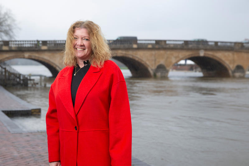 Wendy Hart, full image. Standing in Henley in December 2023 Wendy Hart, full image. Standing in Henley in December 2023