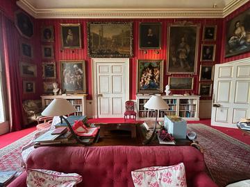 Max Egremont's study in Petworth House Max Egremont's study in Petworth House