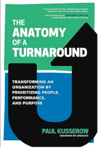 Book jacket for Anatomy of a Turnaround, Amedisys